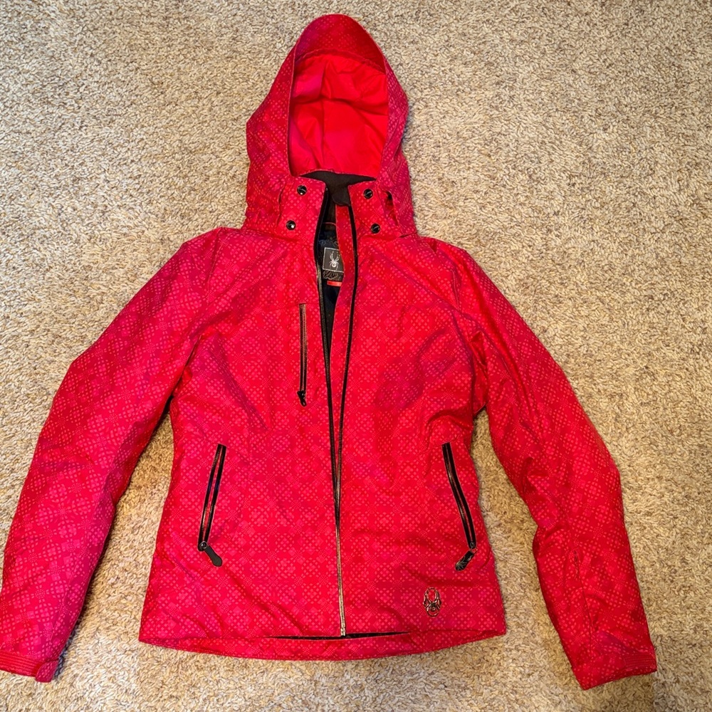 Spyder Women's Vibrant Red Snow Jacket
